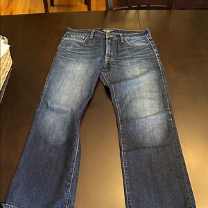 Lucky Brand Dark Blue Vintage Straight Jeans 32 x 30